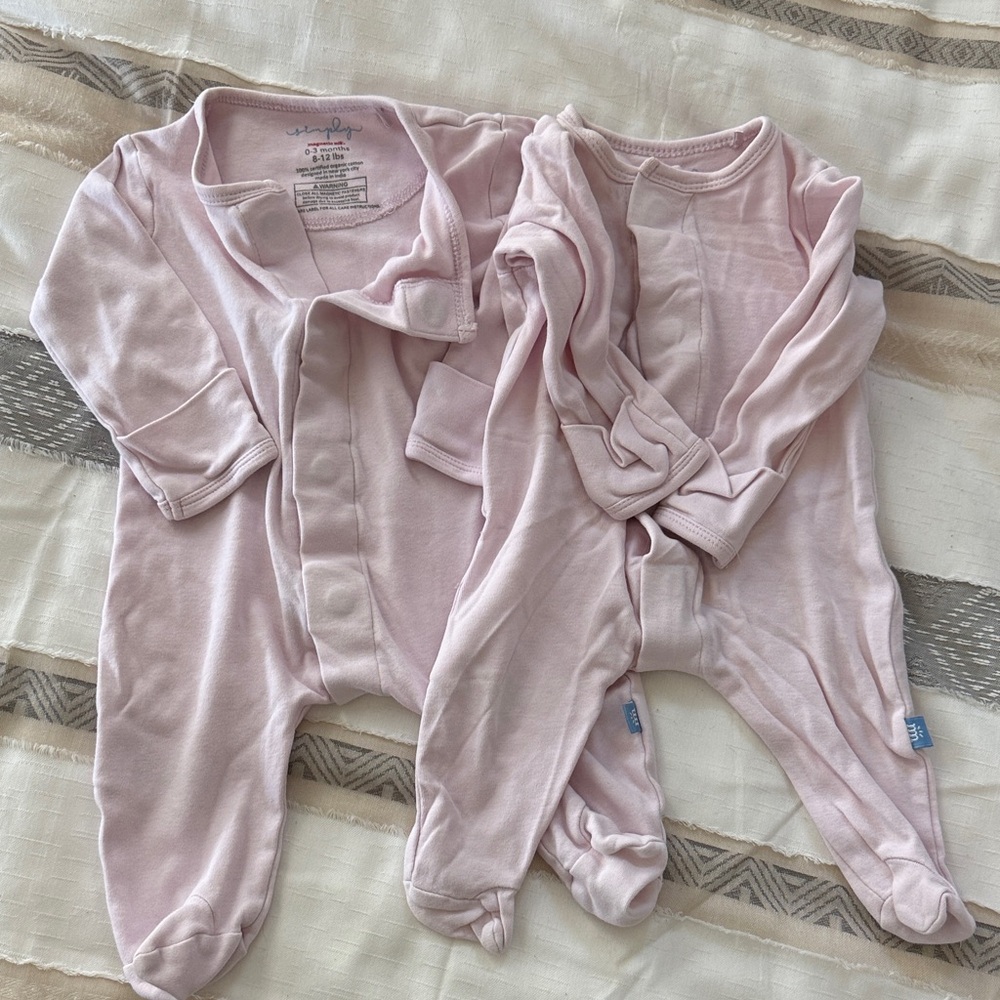Magnetic Me Baby Footed Onesies
